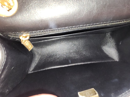 Chanel Black Aged Calfskin Mini 2.55 (GHW)