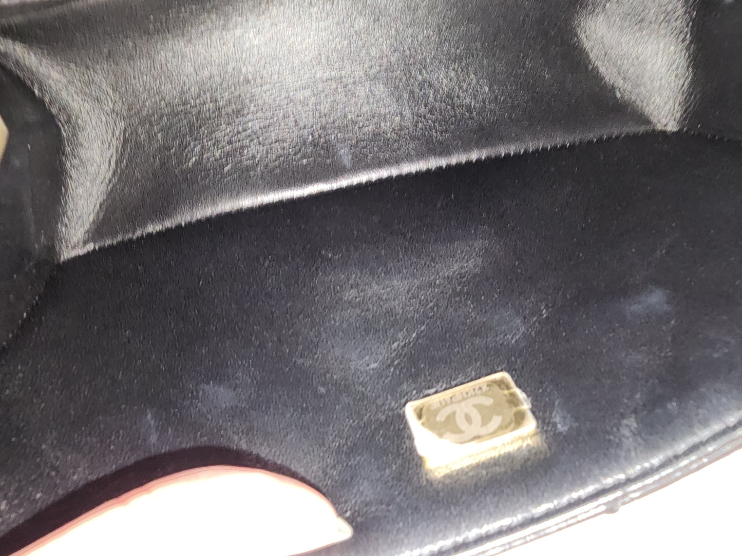 Chanel Black Aged Calfskin Mini 2.55 (GHW)