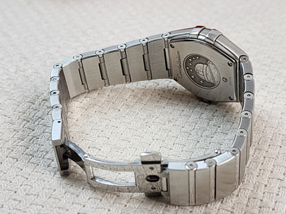 Omega 27mm Constellation Quartz Black Dial Women Watch