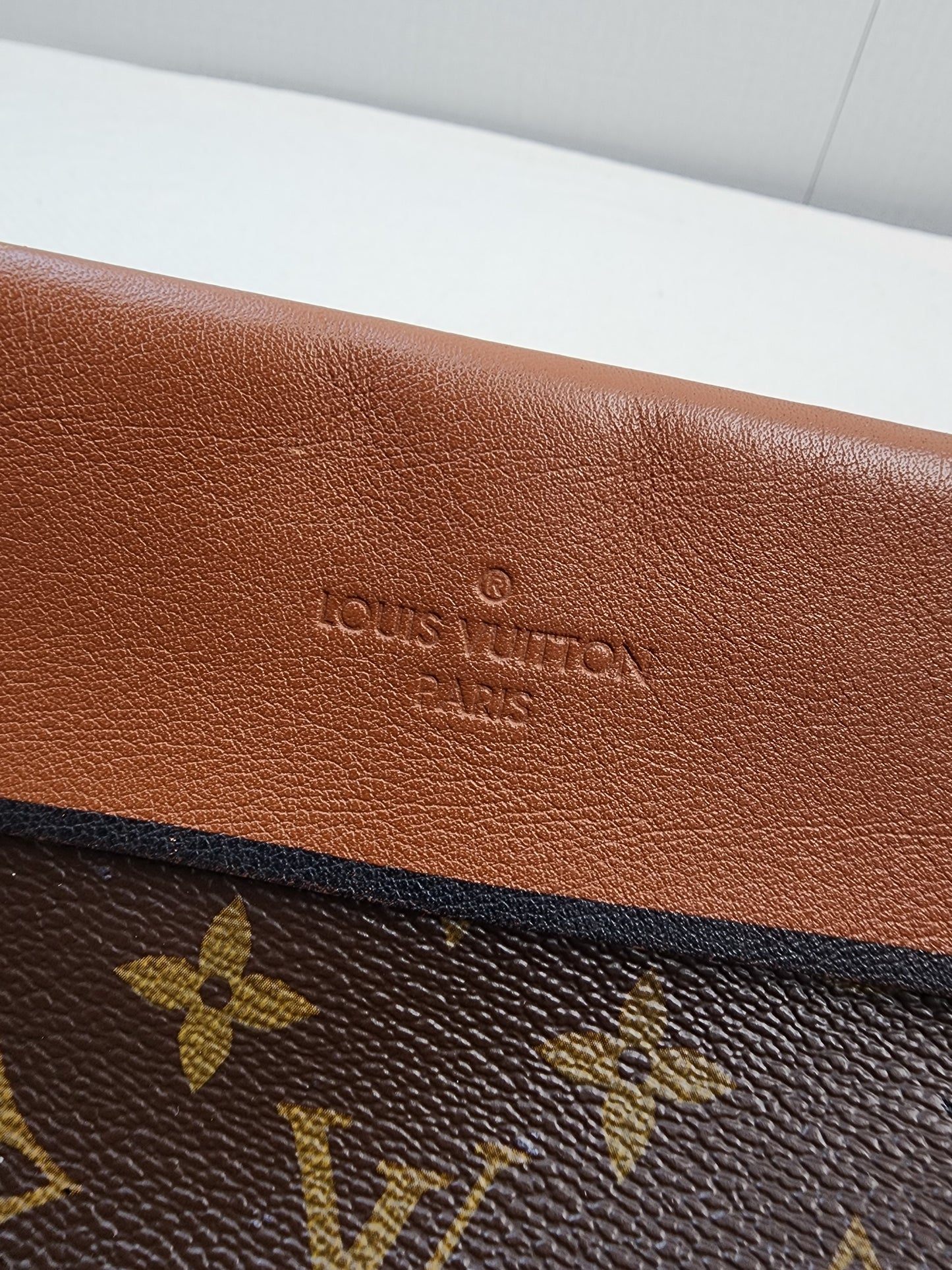 LV Monogram Caramel Tuilerie Pochette