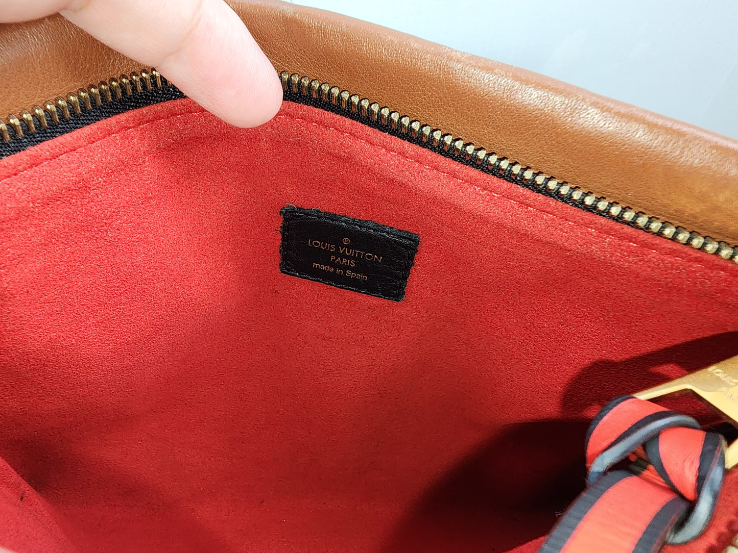 LV Monogram Caramel Tuilerie Pochette