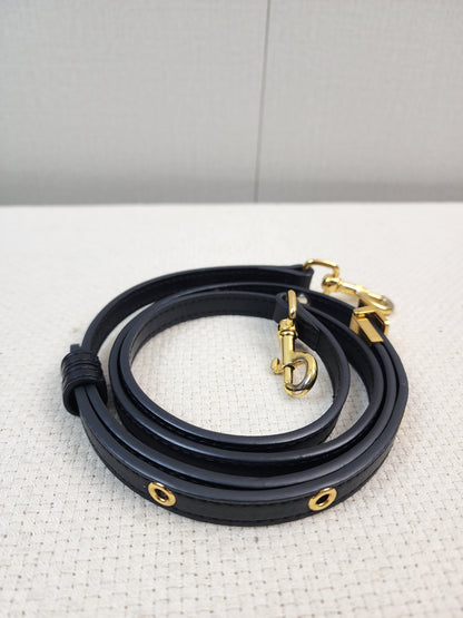 Dior Navy Oblique 30 Montaigne Phone Holder (GHW)