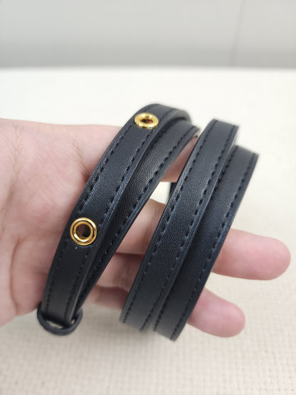 Dior Navy Oblique 30 Montaigne Phone Holder (GHW)