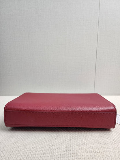 YSL Red Medium Kate Bag (GHW)