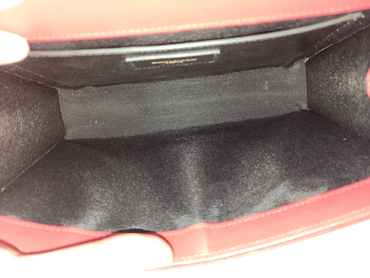 YSL Red Medium Kate Bag (GHW)