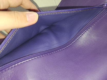 Chanel Purple Calfskin 226 2.55 Flap (SHW)