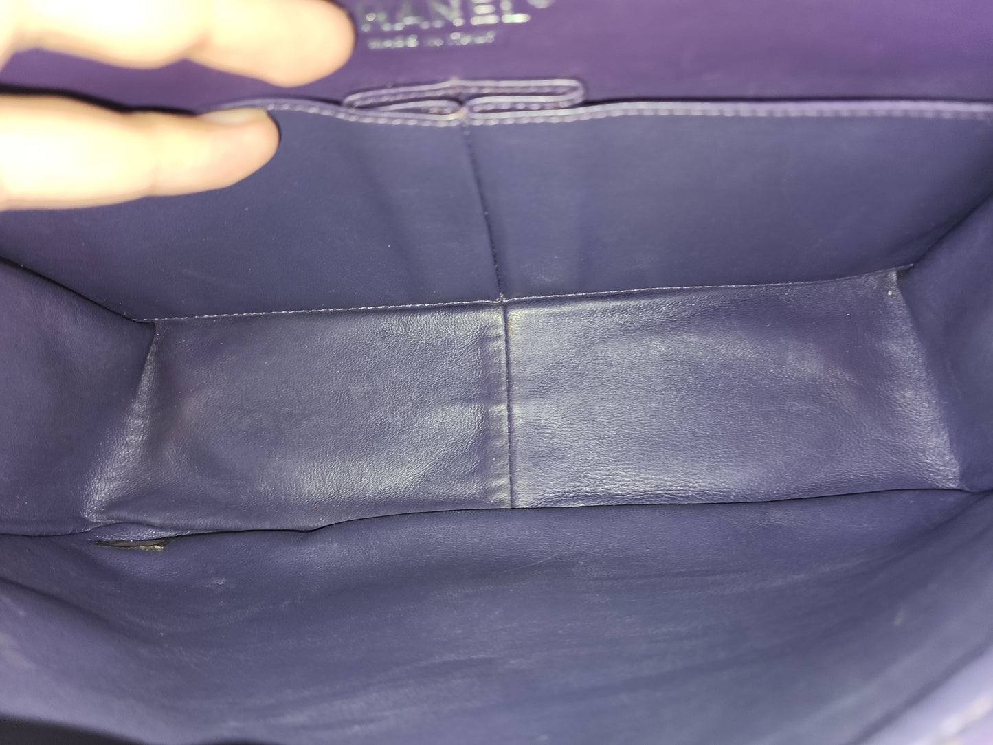 Chanel Purple Calfskin 226 2.55 Flap (SHW)
