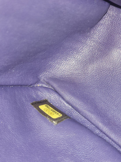 Chanel Purple Calfskin 226 2.55 Flap (SHW)