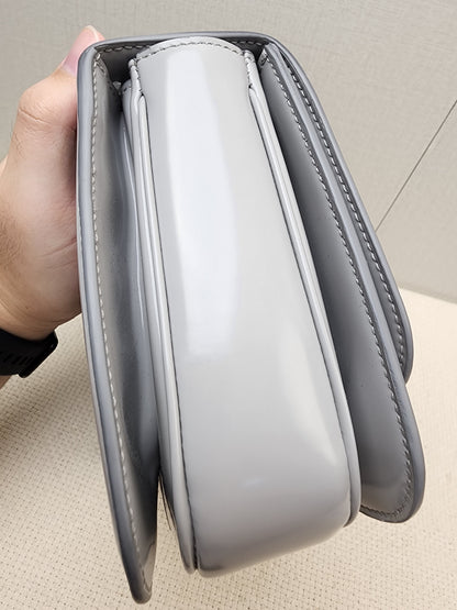 Gucci Grey Calfskin Siena Small Shoulder Bag