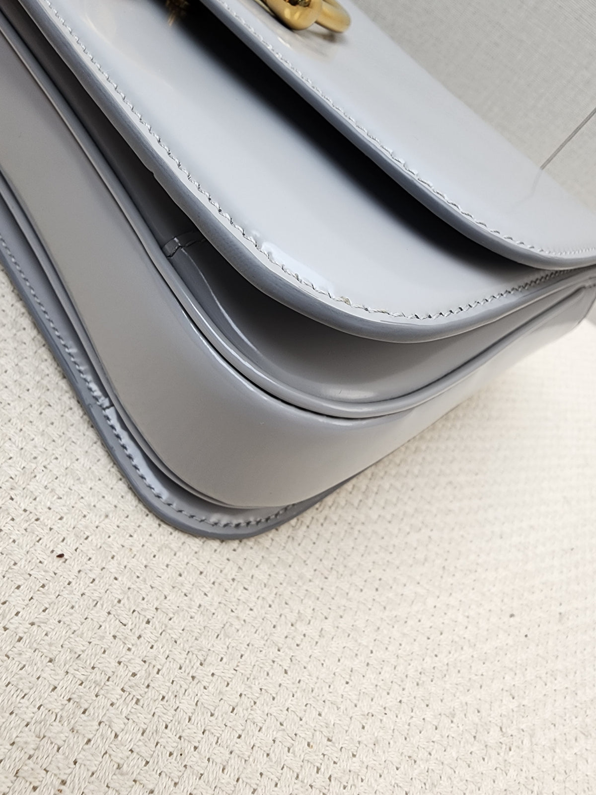 Gucci Grey Calfskin Siena Small Shoulder Bag