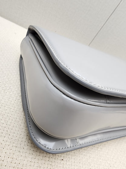 Gucci Grey Calfskin Siena Small Shoulder Bag