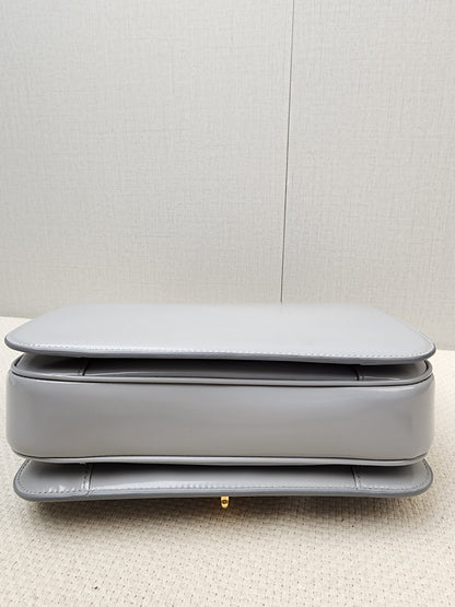 Gucci Grey Calfskin Siena Small Shoulder Bag