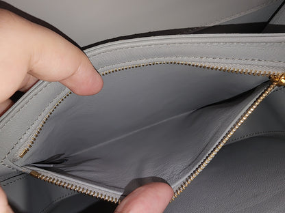 Gucci Grey Calfskin Siena Small Shoulder Bag