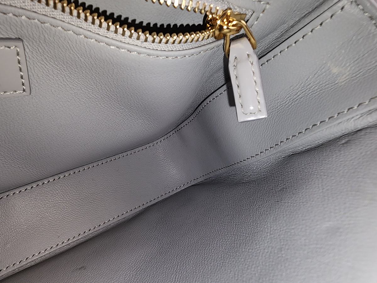 Gucci Grey Calfskin Siena Small Shoulder Bag