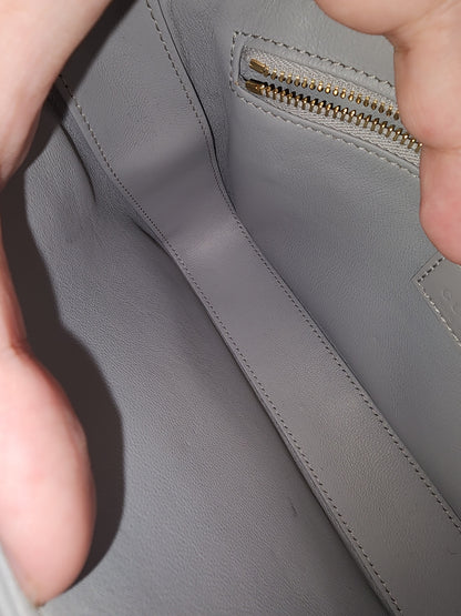 Gucci Grey Calfskin Siena Small Shoulder Bag