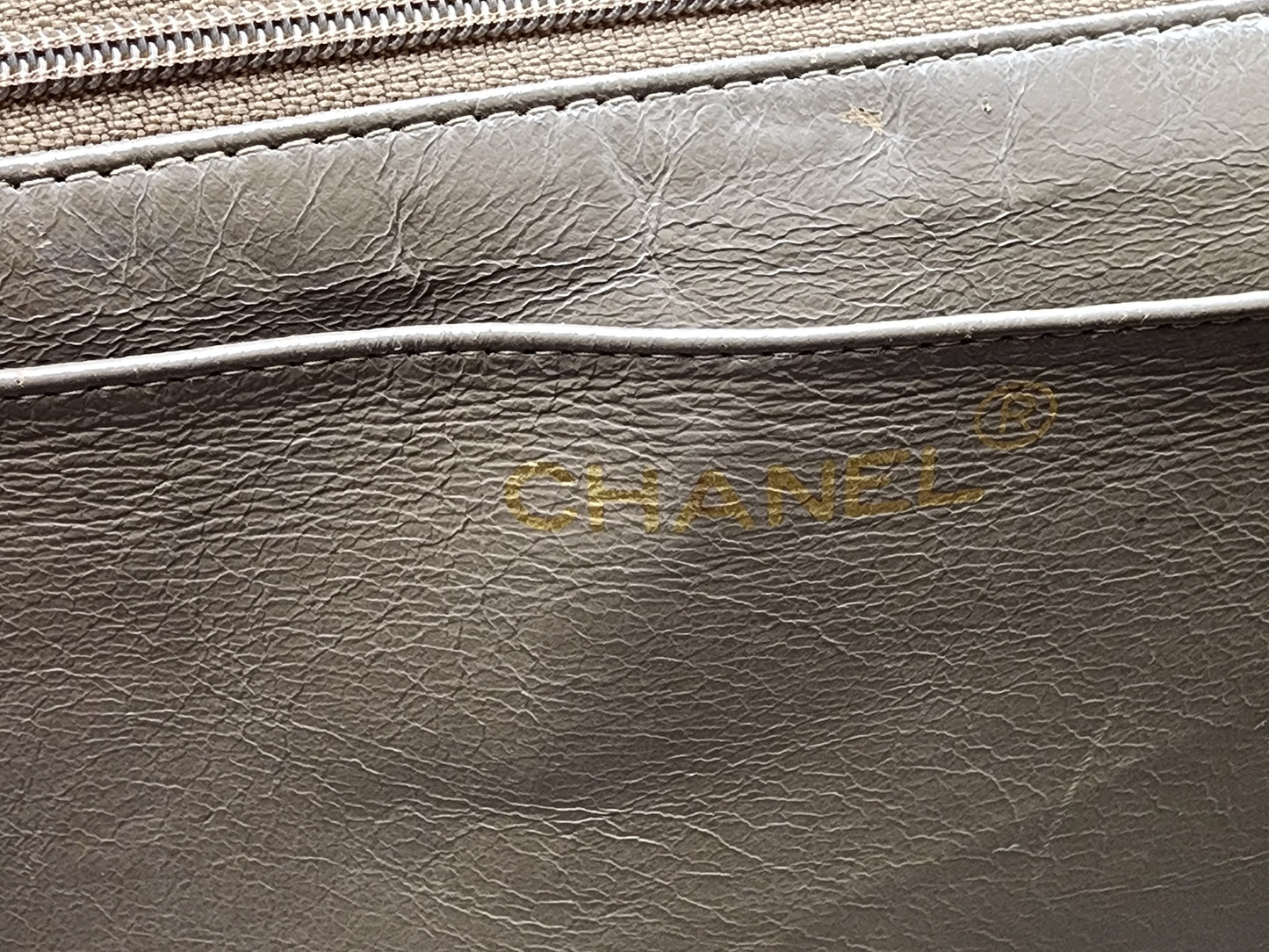 Chanel Caramel Chevron Big CC Turnlock Flap(GHW)