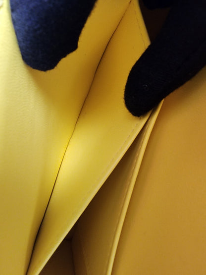 Hermes Jaune Citron Mini Verrou (PHW)