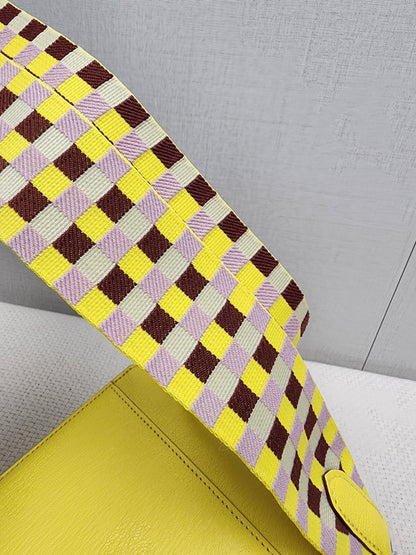 Hermes Jaune Citron Mini Verrou (PHW)
