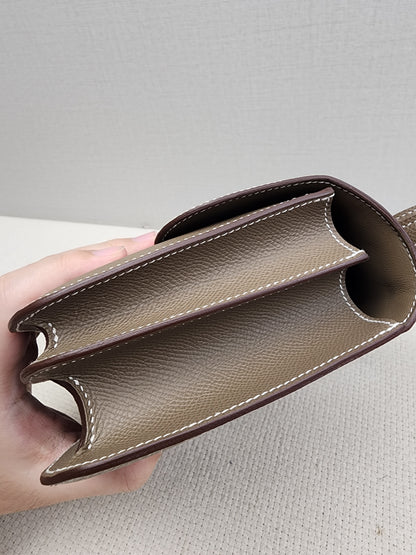 Hermes Etoupe Mini Constance (GHW)
