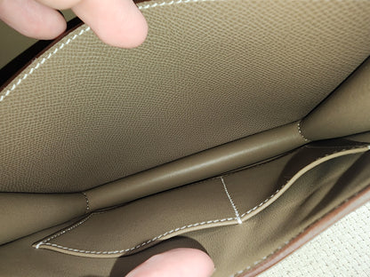 Hermes Etoupe Mini Constance (GHW)