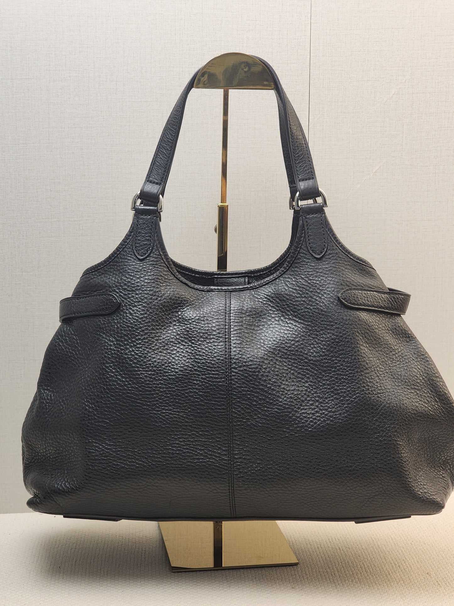 Mulbery Black Leather Somerset Tote