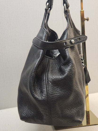 Mulbery Black Leather Somerset Tote