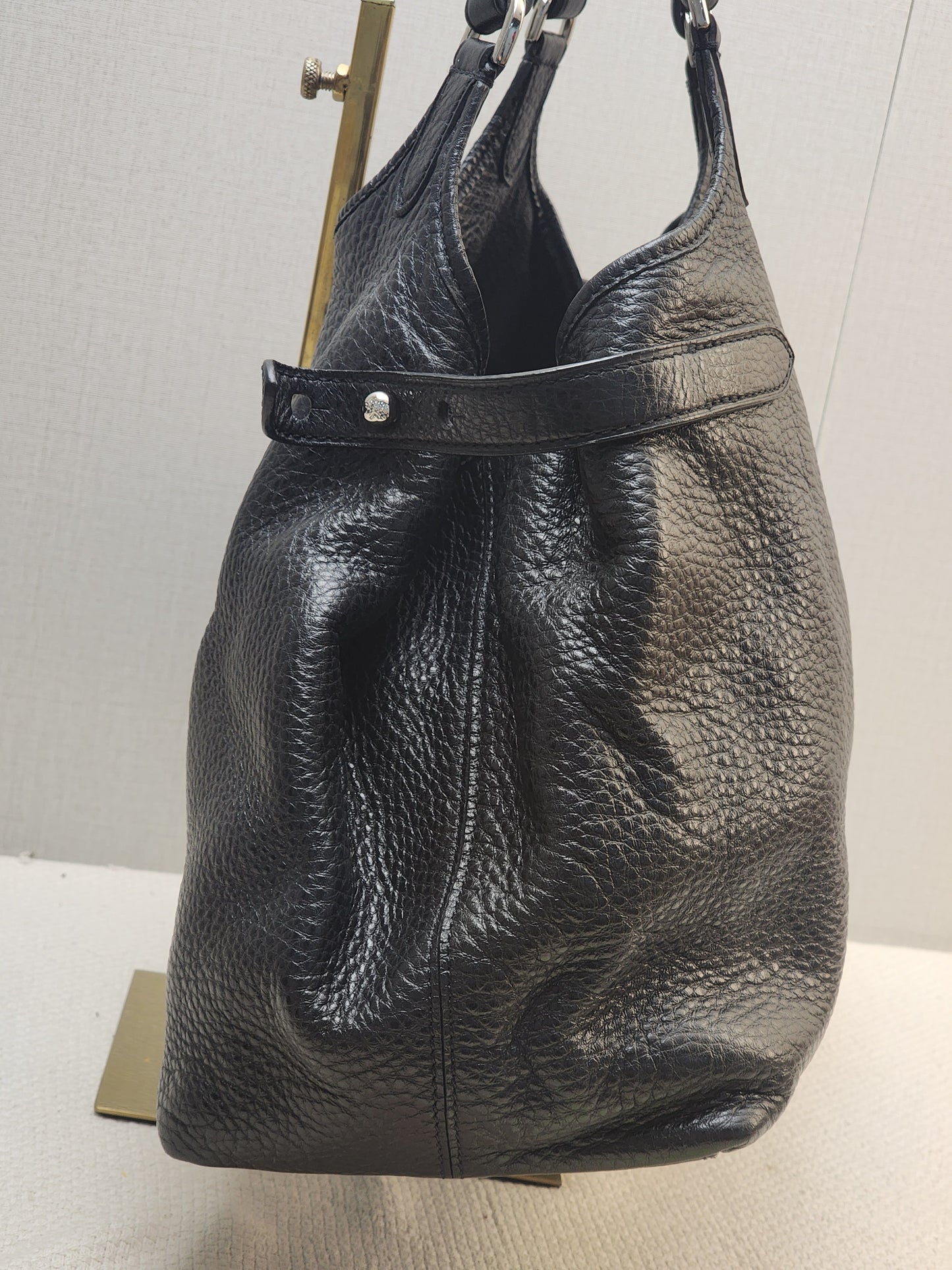 Mulbery Black Leather Somerset Tote