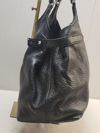 Mulbery Black Leather Somerset Tote