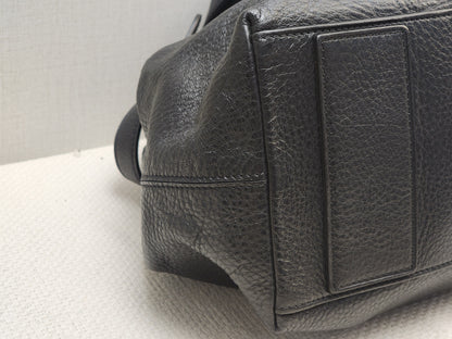 Mulbery Black Leather Somerset Tote