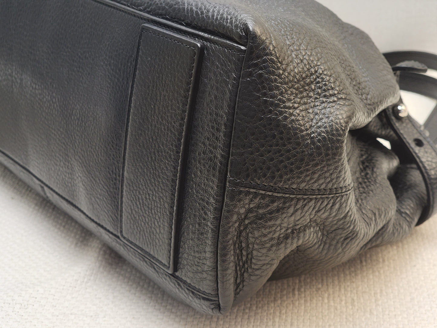 Mulbery Black Leather Somerset Tote