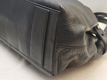 Mulbery Black Leather Somerset Tote