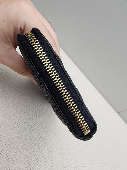 Chanel Black Caviar Classiz Zippy Wallet (GHW)