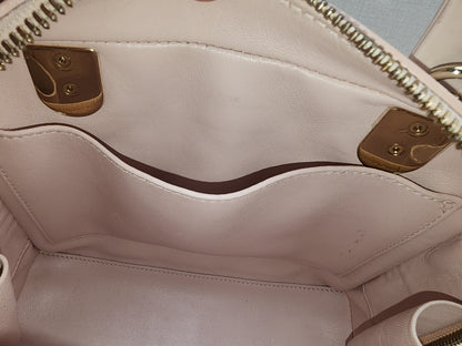 Dior Light Pink Lambskin Cannage Lily Tote (GHW)