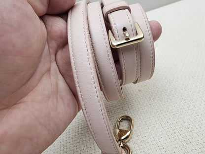 Dior Light Pink Lambskin Cannage Lily Tote (GHW)