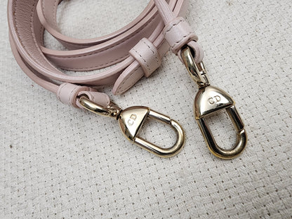 Dior Light Pink Lambskin Cannage Lily Tote (GHW)