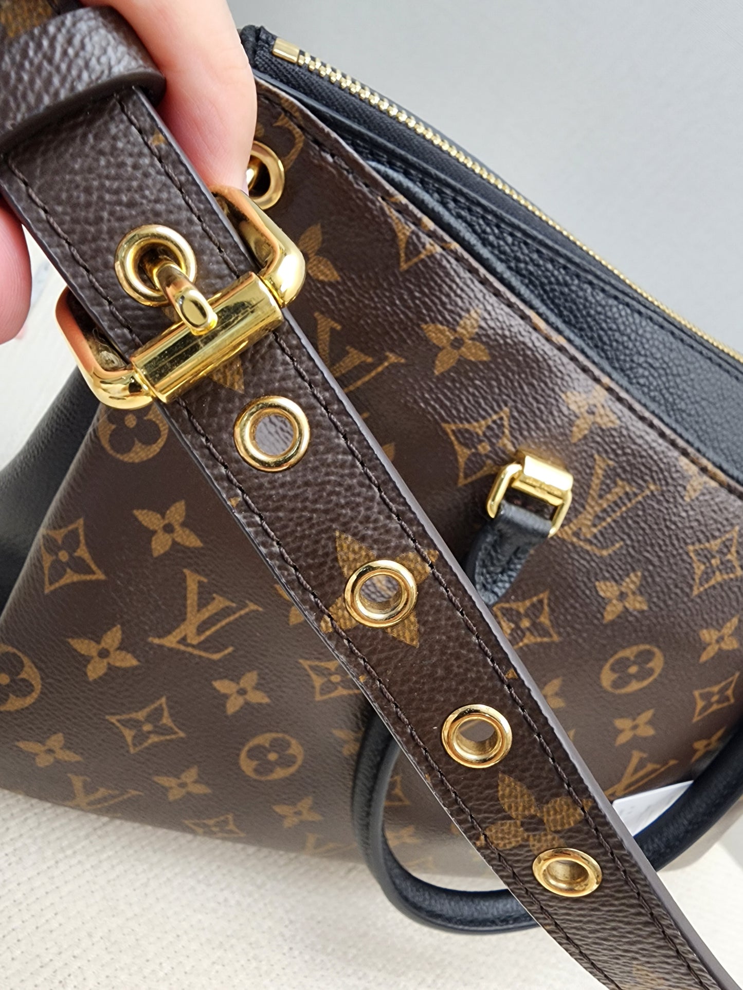 LV Monogram Pallas MM Tote