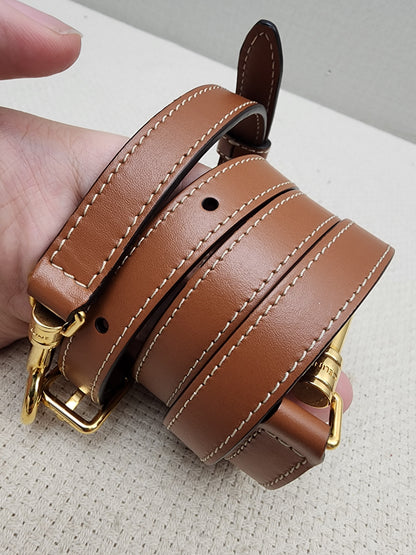 Celine Naturel Canvas Small Boston Bag