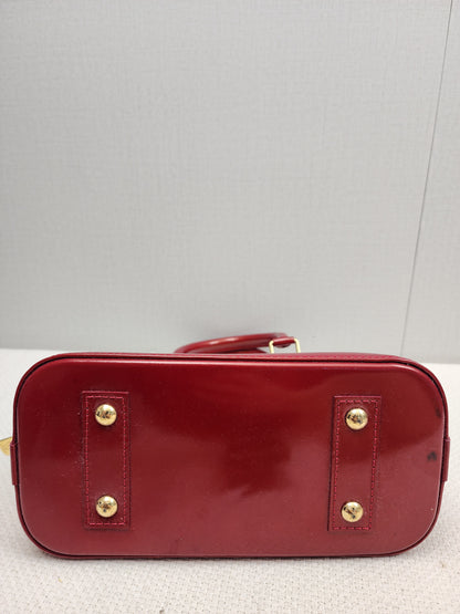 LV Red Vernis Alma BB