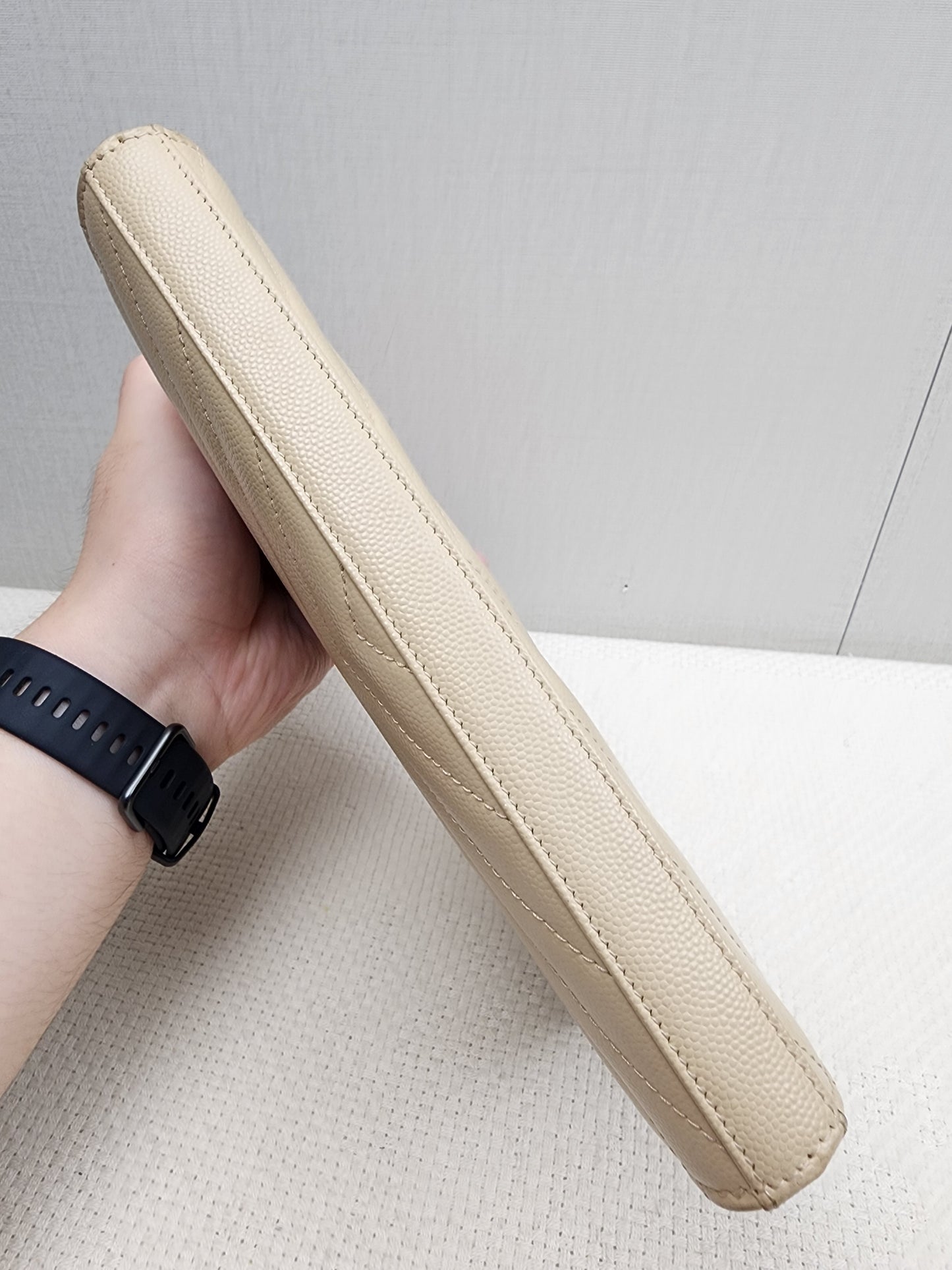YSL Beige Envelope WOC (GHW)