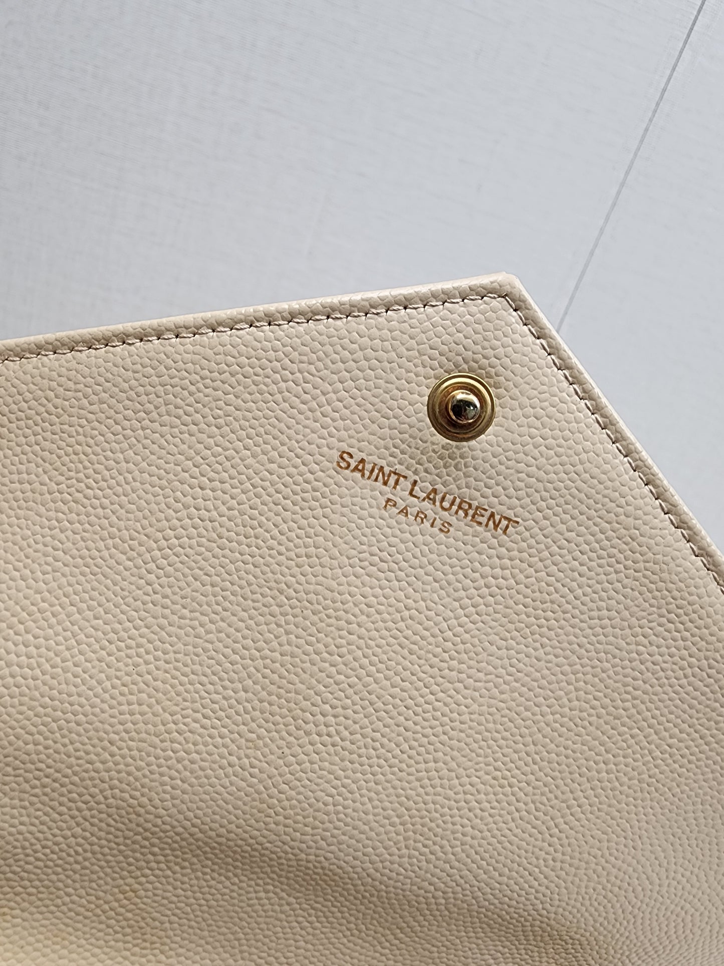YSL Beige Envelope WOC (GHW)
