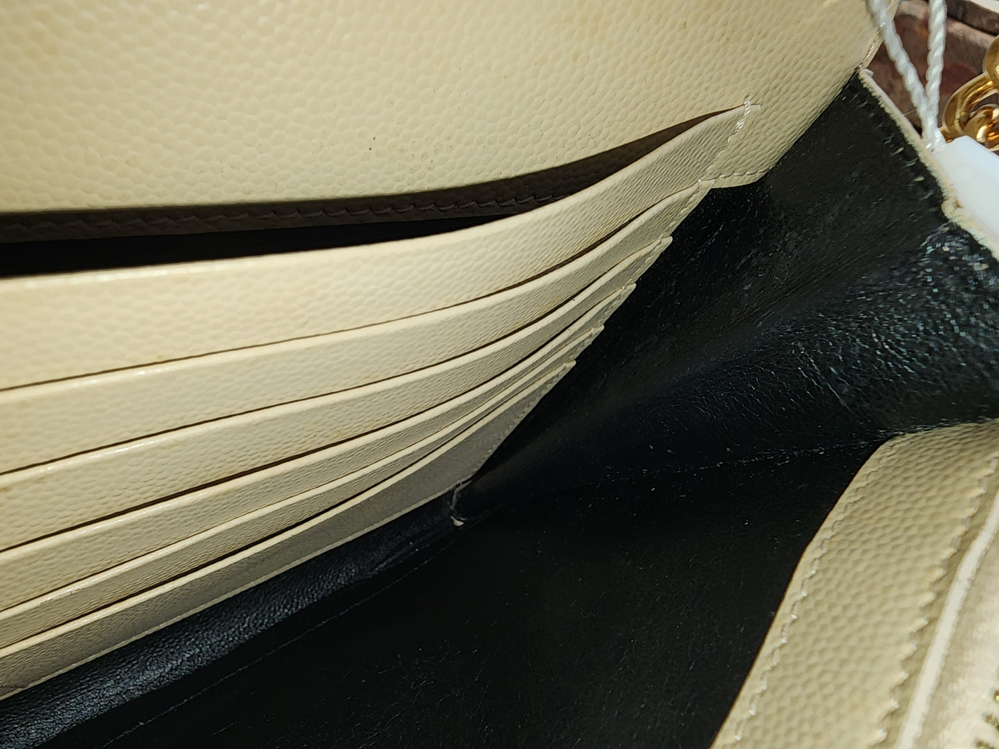 YSL Beige Envelope WOC (GHW)