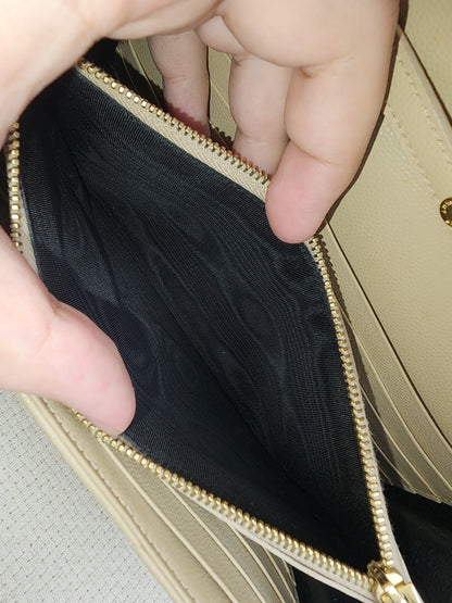YSL Beige Envelope WOC (GHW)