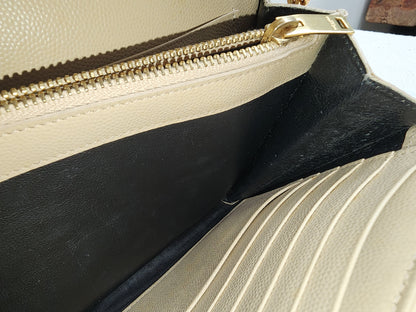 YSL Beige Envelope WOC (GHW)