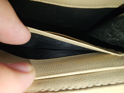 YSL Beige Envelope WOC (GHW)