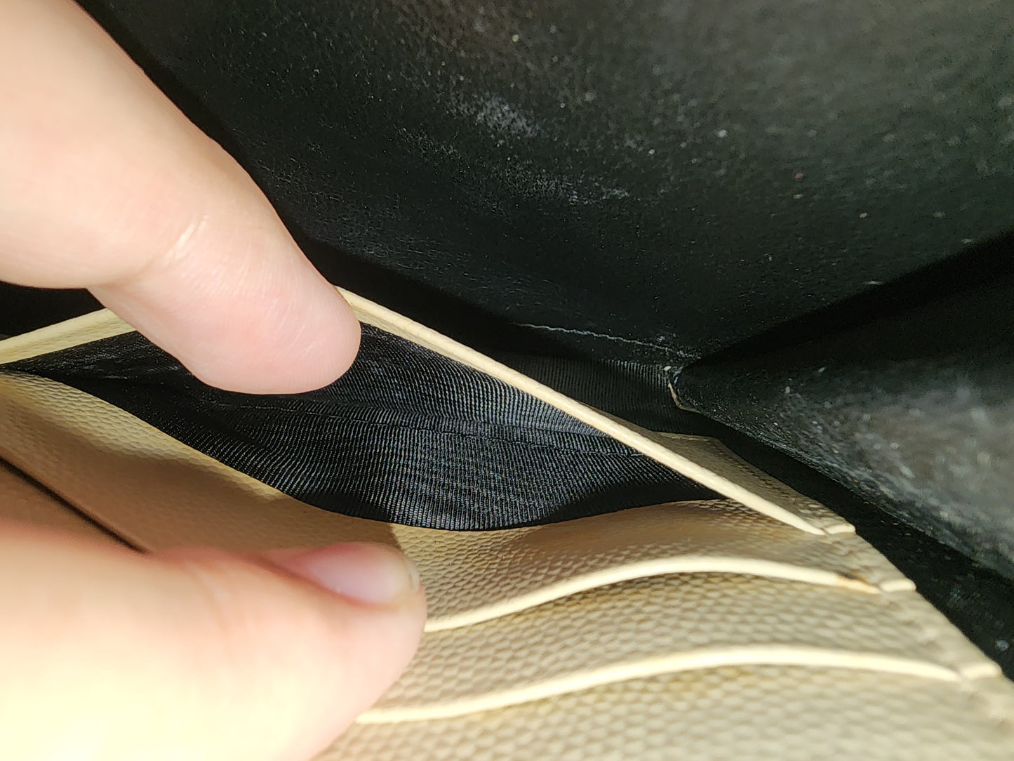 YSL Beige Envelope WOC (GHW)