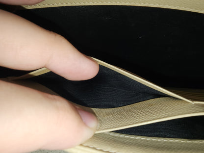 YSL Beige Envelope WOC (GHW)