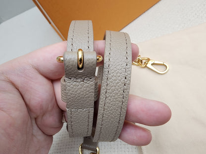 LV Tourterelle Creme Empreinte Speedy 20