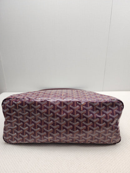 Goyard Burgundy Boheme Hobo