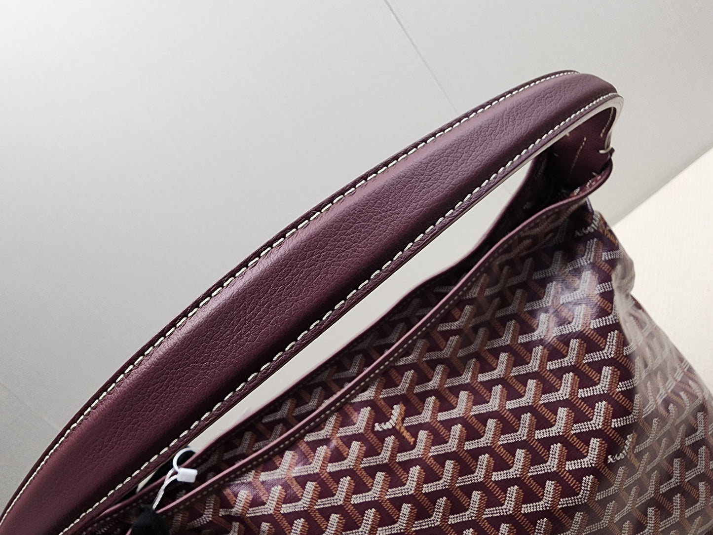Goyard Burgundy Boheme Hobo