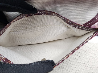Goyard Burgundy Boheme Hobo